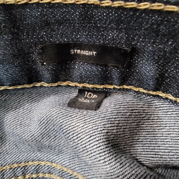 Talbots Straight Leg Jeans- 10 Petite - Picture 5 of 6